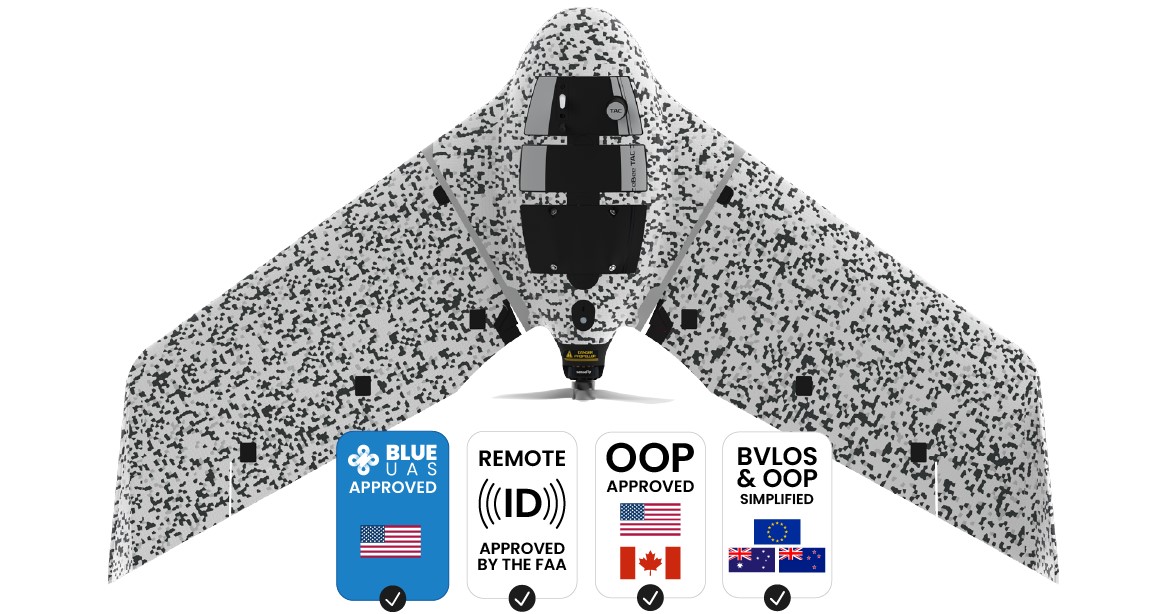 eBee TAC American Unmanned Aerial Vehicle (UAV) (B)